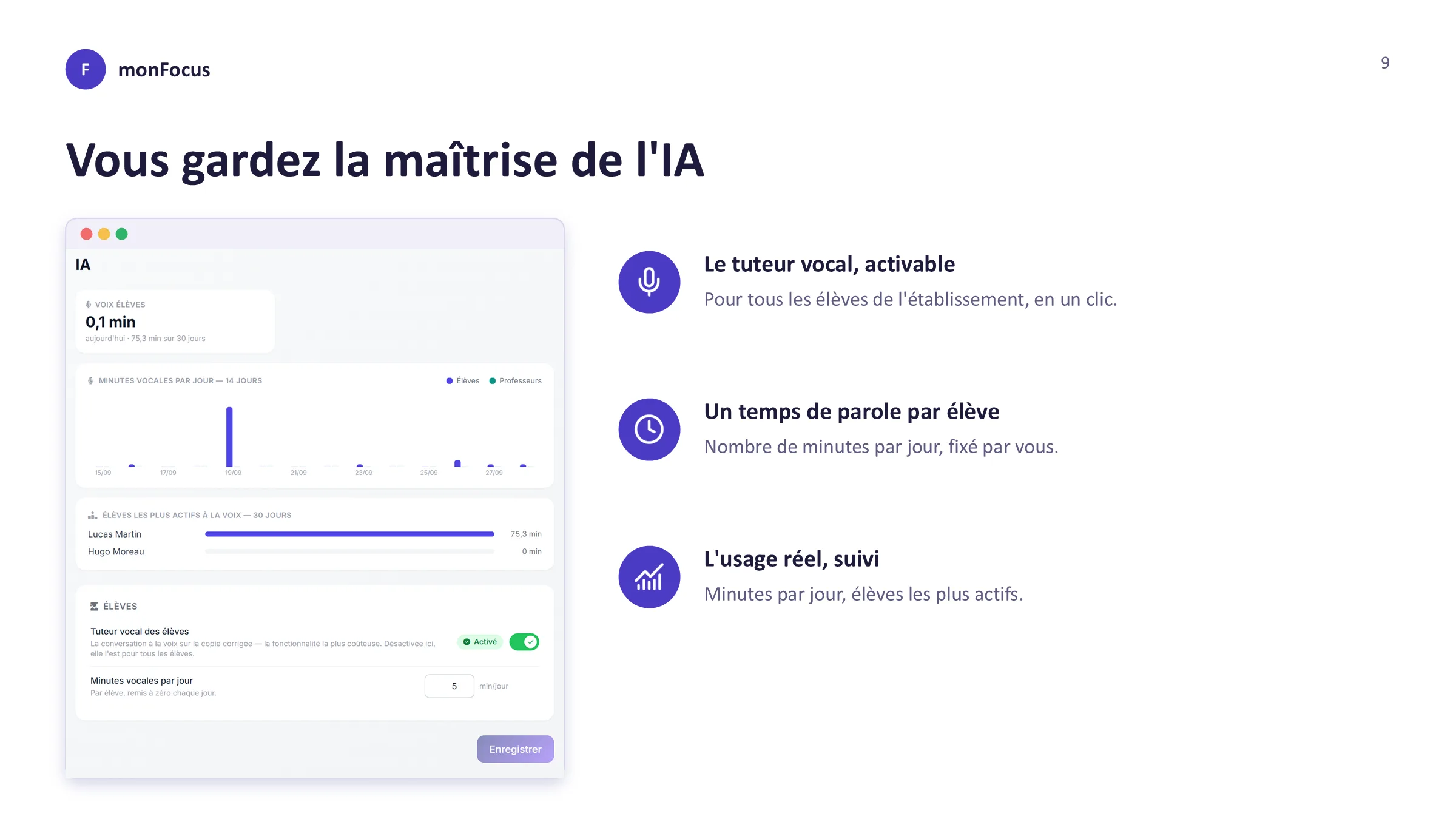 Vous gardez la maîtrise de l’IA